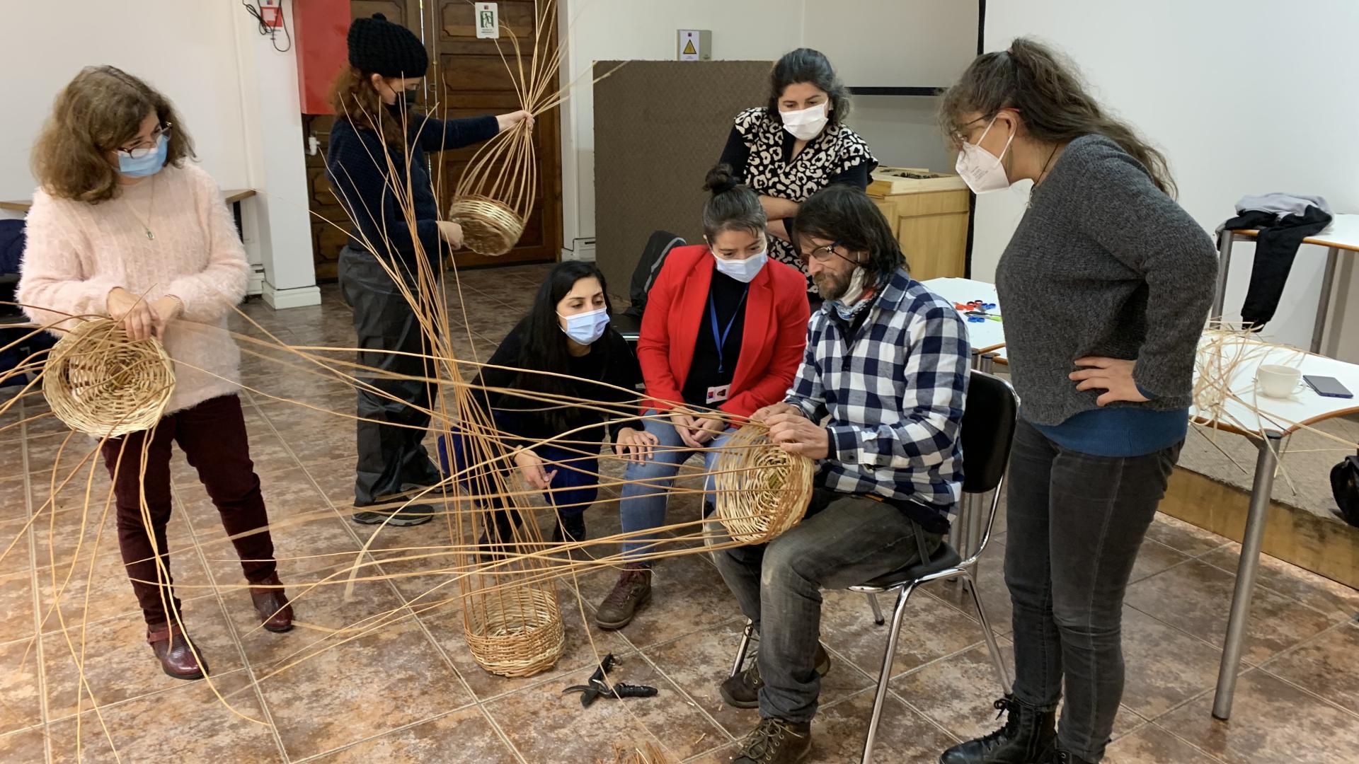 Taller de cestería