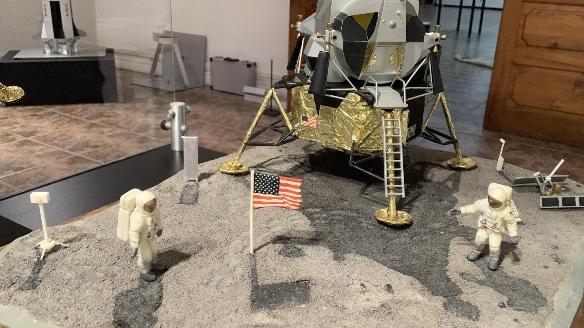 Módulo a escala de llegada a la Luna