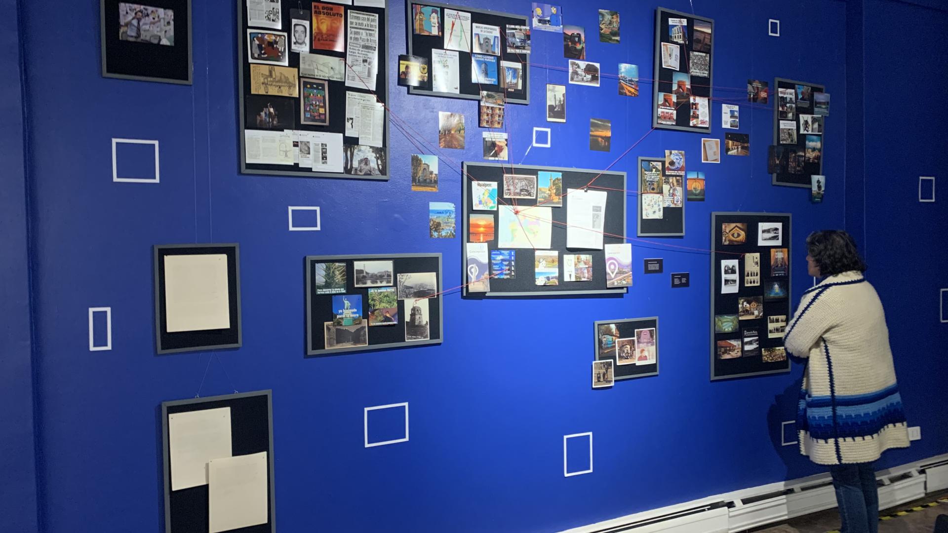 Muralla con fotos 