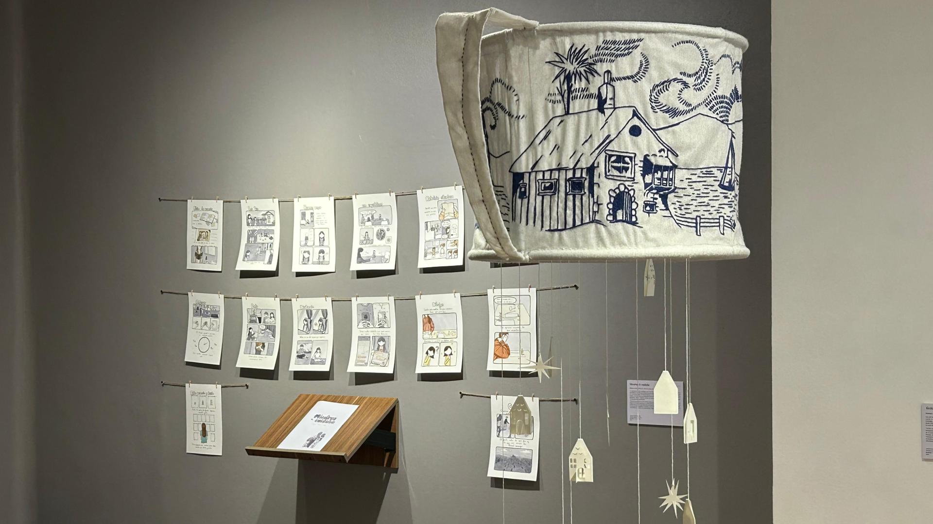 Muestra de arte en el Museo