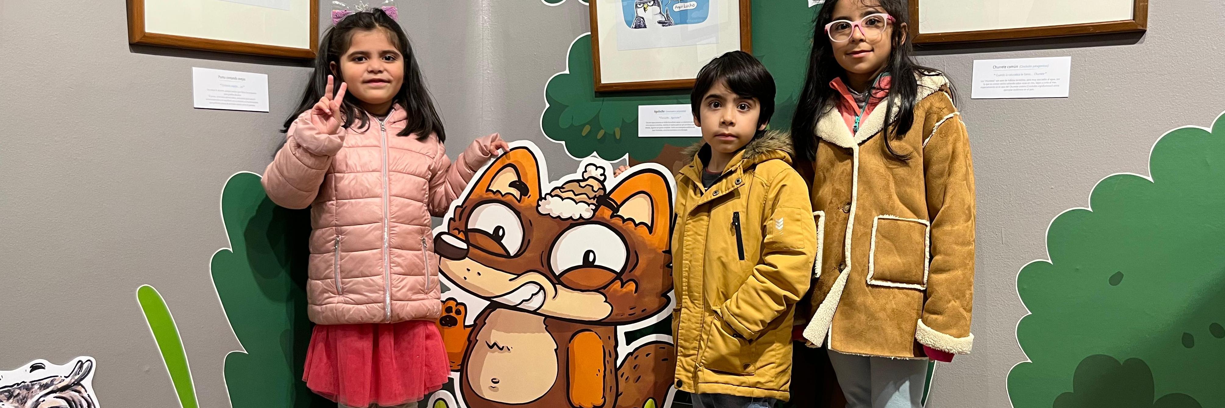 Visitantes de la muestra