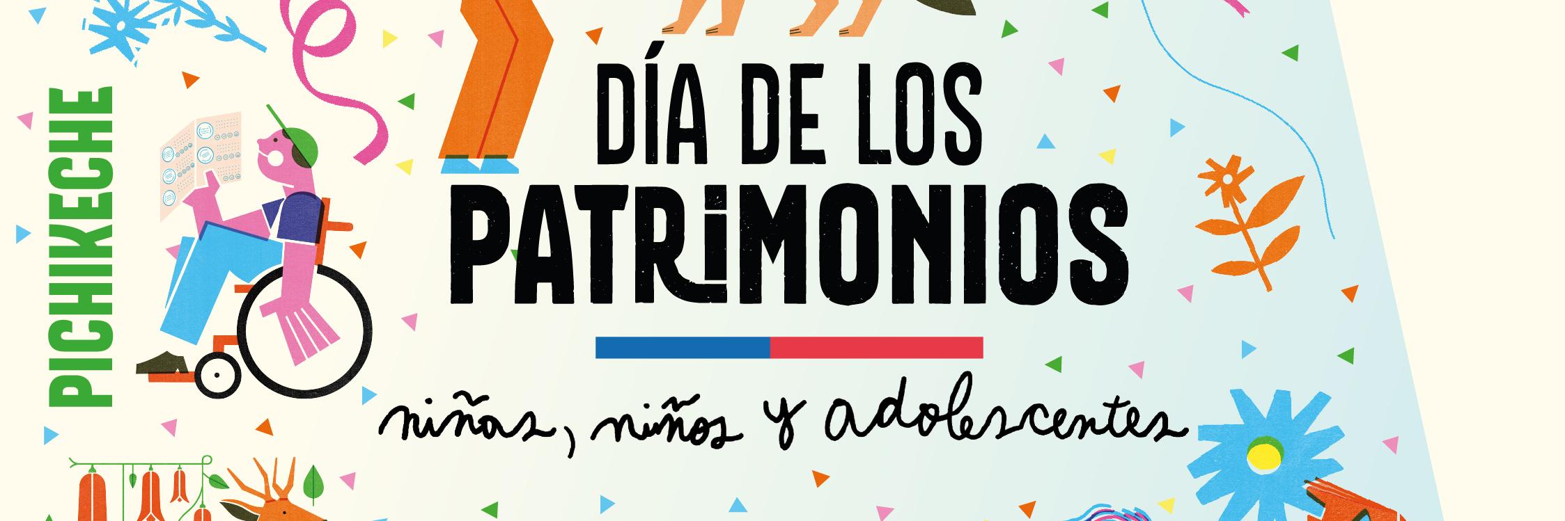 Afiche Día de los Patrimonios niñas 