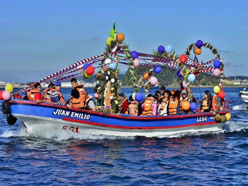 Procesión de San Pedro (Galvarino Arias Escobar)