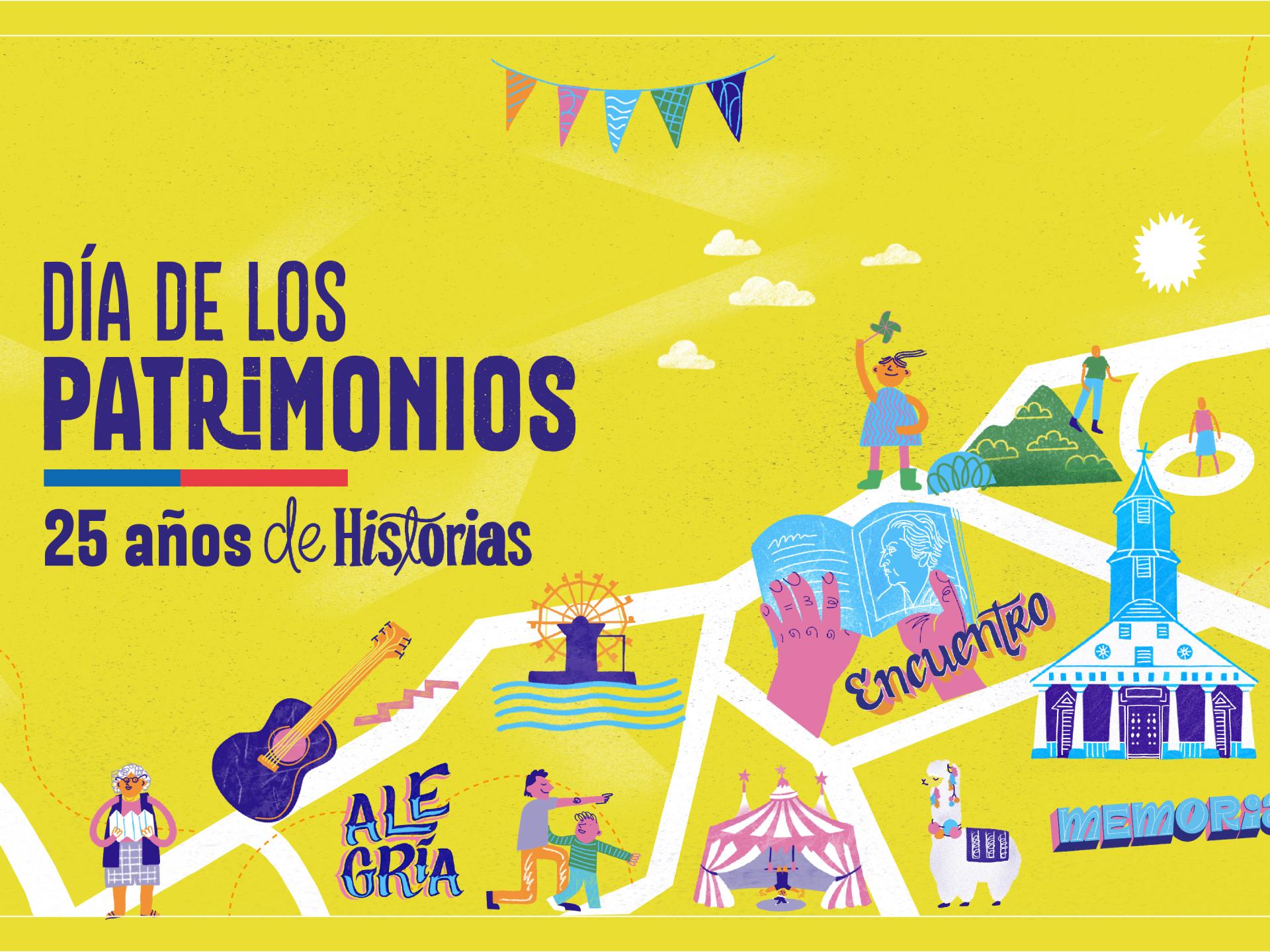 Afiche Día de los Patrimonios