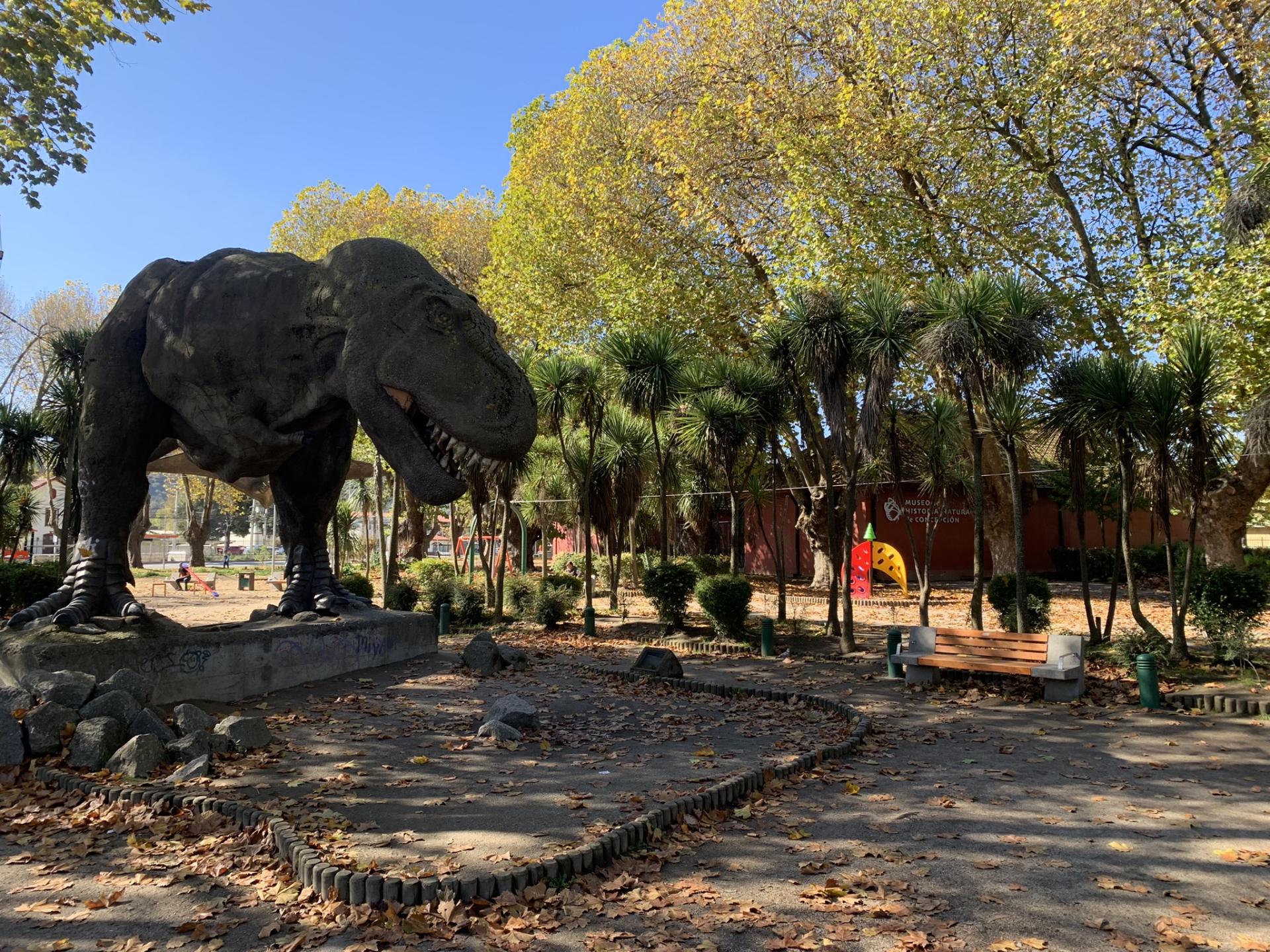 plaza de los dinosaurios