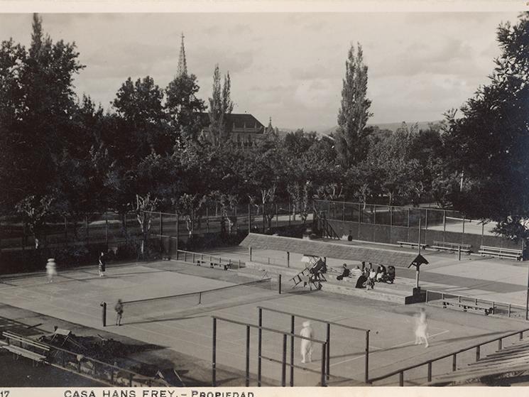 Canchas de tenis de Parque Ecuador