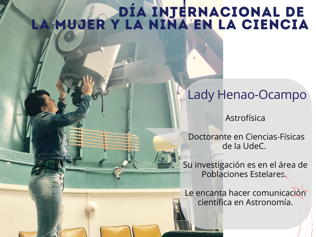 Lady Henao-Ocampo, astrofísica