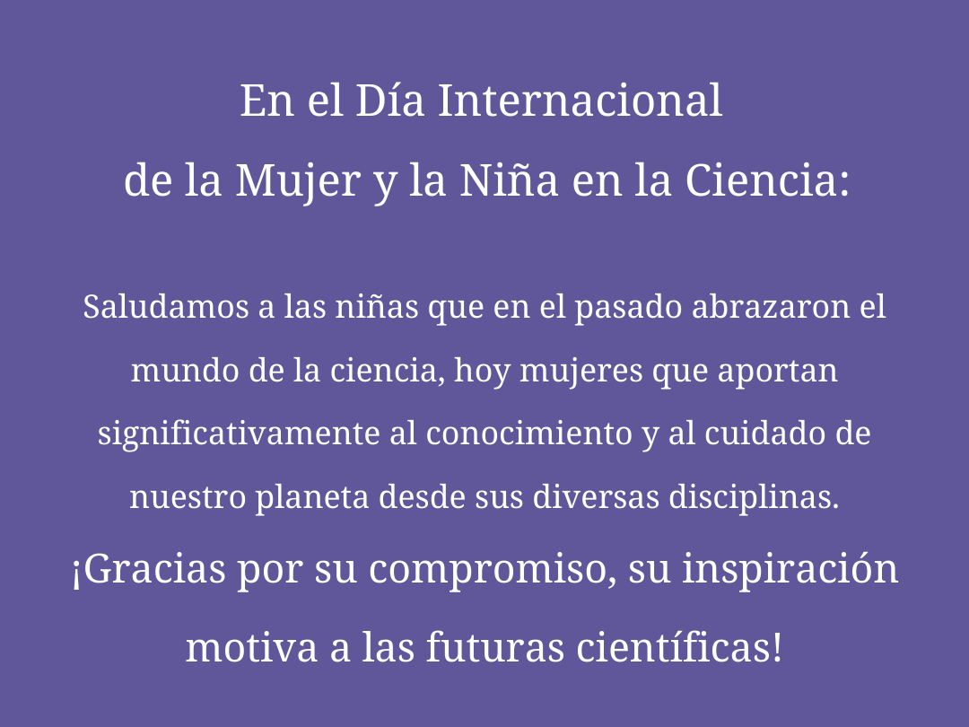 Día internacional de la mujer y la niña en la ciencia