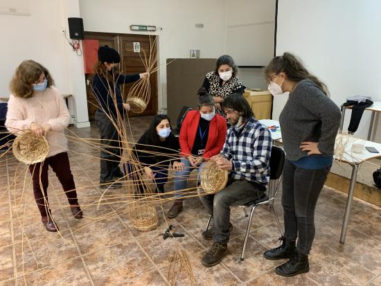 Taller de cestería