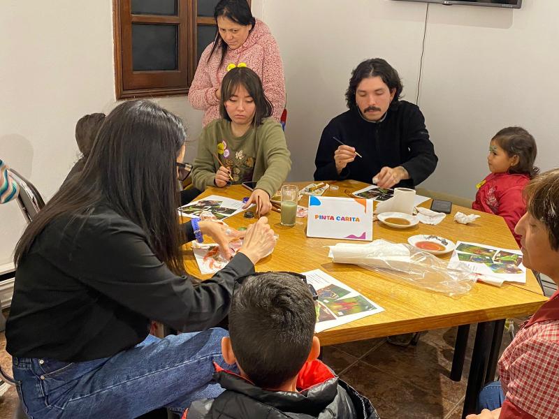 Pintacaritas - Día 1