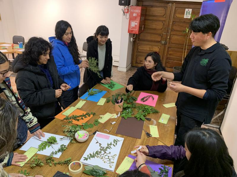 Taller &quot;Memorias de Violeta en el Biobío&quot;