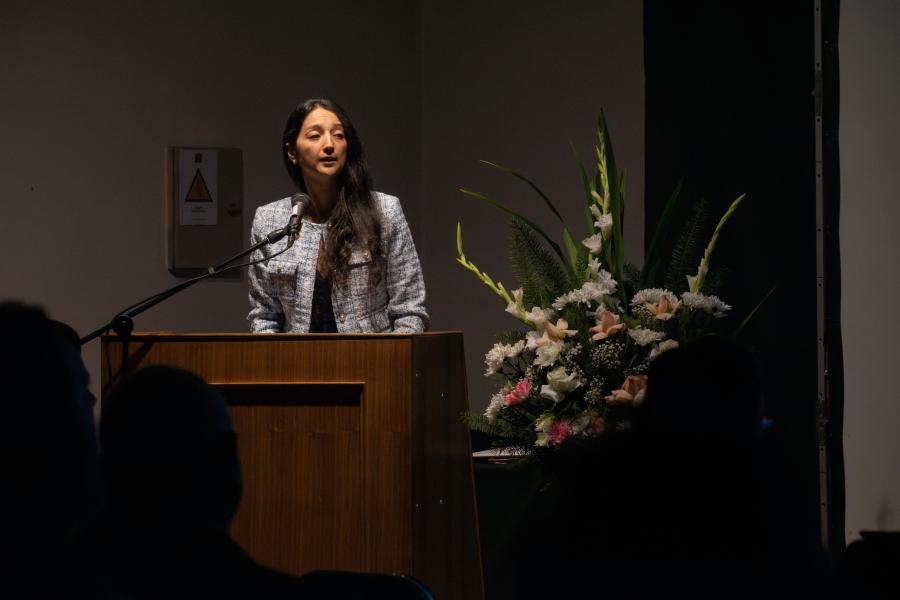 Katherine Cisterna, curadora del Área de Ciencias Naturales del Museo de Historia Natural de Concepción
