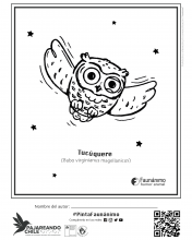 Tucúquere Faunánimo Caricatura de Tucúquere